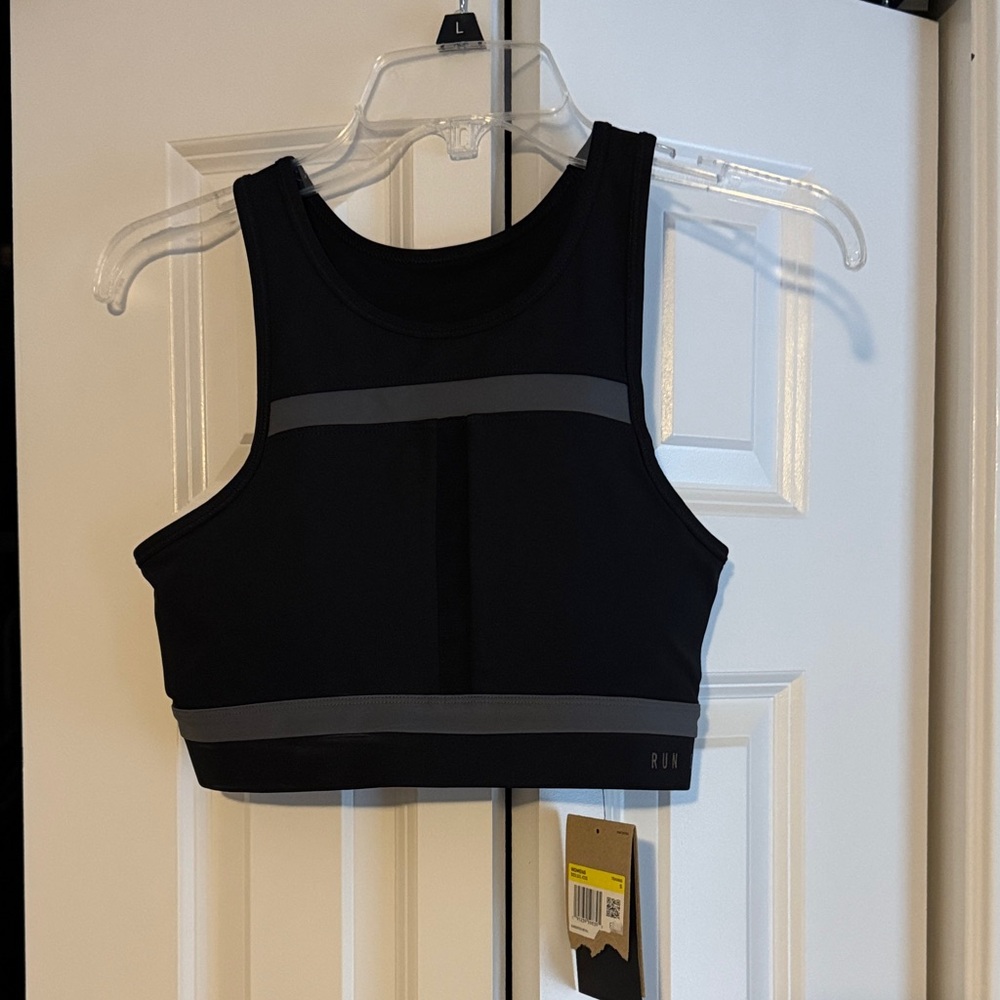Nike-NWT-Black and Gray Sports Bra